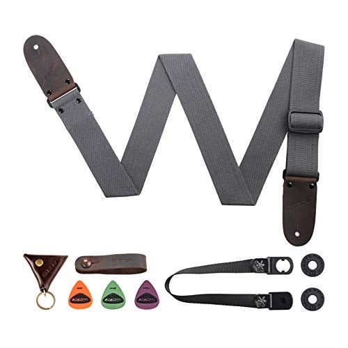 An awesome Gift for Men & Women Guitarists 2 Inch Wide Guitar Belt Accessories Includes Button 2 Locks and 3 Picks Keychain Electric and Bass Guitar M33 Guitar Strap Green Set for Acoustic An awesome Gift for Men & Women Guitarists 2 Inch Wide Guitar Belt Accessories Includes Button 2 Locks and 3 Picks Keychain Electric and Bass Guitar M33 Guitar Strap Green Set for Acoustic